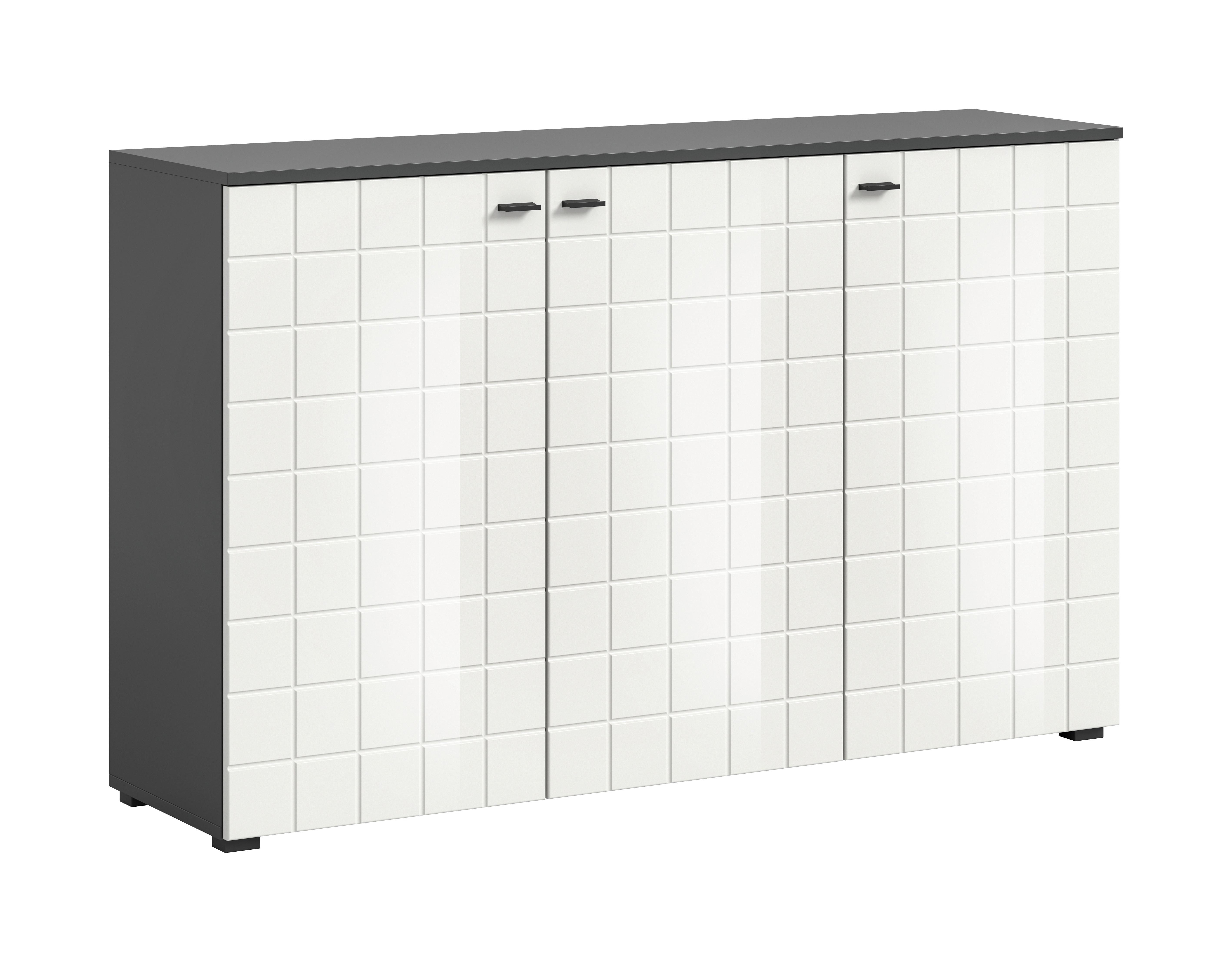 Sideboard Monte Weiß B: 138 Cm