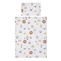 DĚTSKÉ POVLEČENÍ Sandy, 40/60+100/135cm - bílá, Moderní, textil (100/135cm) - Premium Living