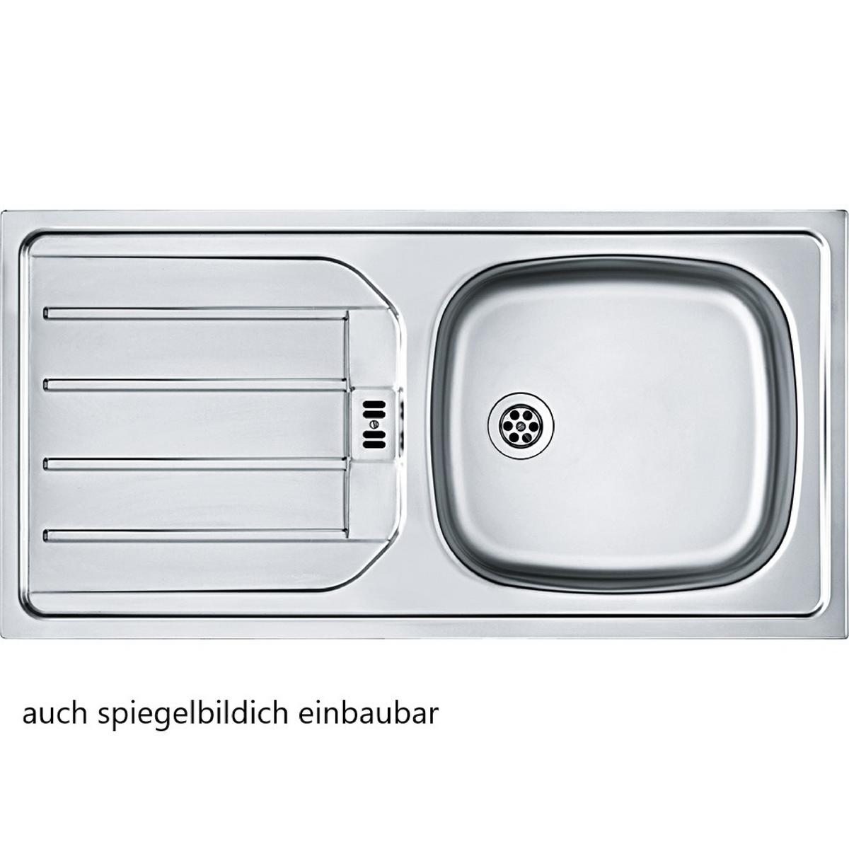 Küchenzeile Sorrento ohne Geräte 360 cm Anthrazit - Eichefarben/Anthrazit, MODERN, Holzwerkstoff (360cm) - Held