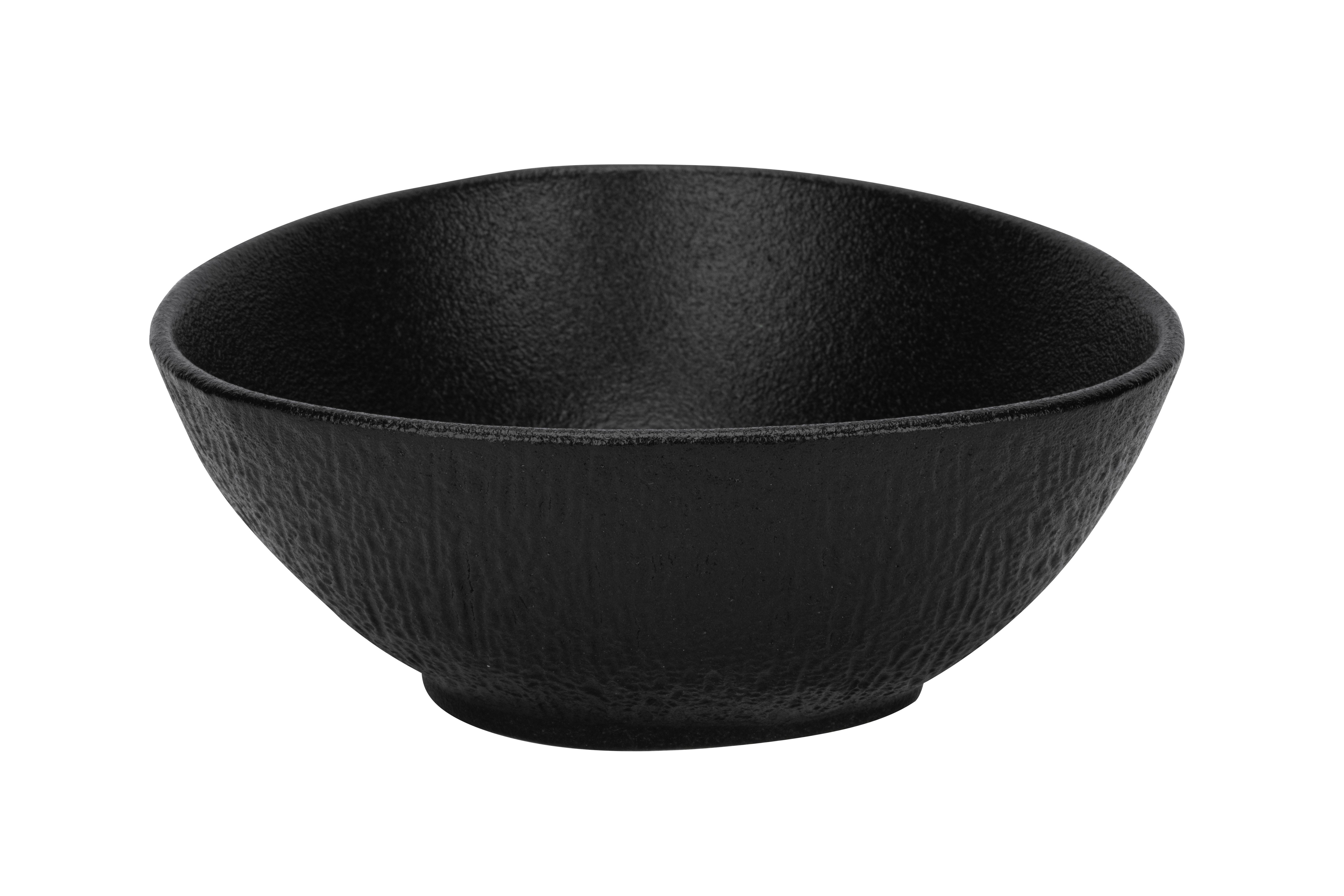 Miska Na Omáčku Haruki - černá, Moderní, keramika (12,6/11,4/5cm) - Premium Living