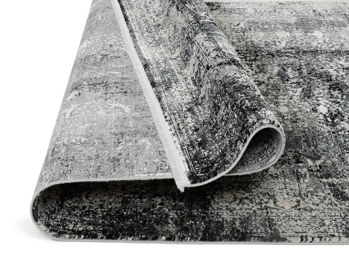 Webteppich Avignon - Dunkelgrau, Design, Textil (120/180cm) - Dieter Knoll