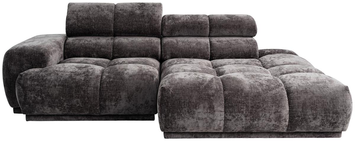 Ecksofa Chani Anthrazit, Schenkel: 239x150cm - Anthrazit, MODERN, Textil (239/150cm) - MID.YOU