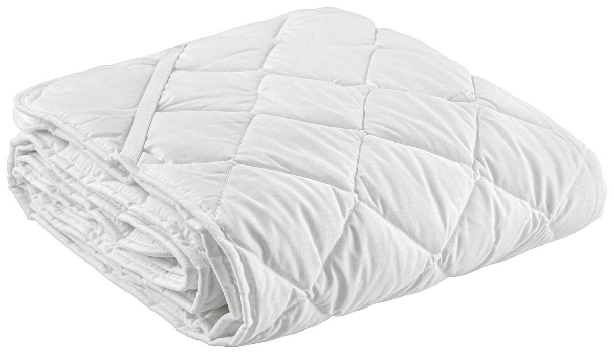 Unterbett Sabine 180x200 cm Baumwolle / Polyester - Weiß, KONVENTIONELL, Textil (180/200cm) - Ele