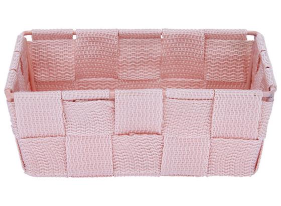 Úložný Košík Nelly - ružová, plast (15/10/5,5cm) Úložný Košík Nelly - ružová, plast (15/10/5,5cm)