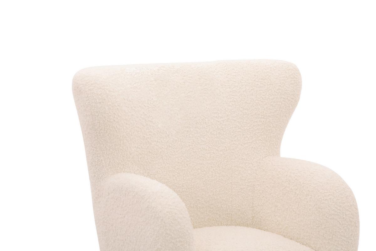 Sesselset Savoy Weiß B: 90 cm - Kastanienfarben/Weiß, Design, Holz/Textil (90/98/88cm) - Livetastic