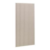 Akustický panel Grace písková 2ks/sada - piesková, Modern, kompozitné drevo/textil (60,5/120/2,2cm) - Mömax