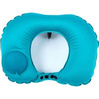 Šijový polštářek FLIGHT nafukovací - tyrkysová, Konvenční, textil/plast (36/25/13cm) - Mömax