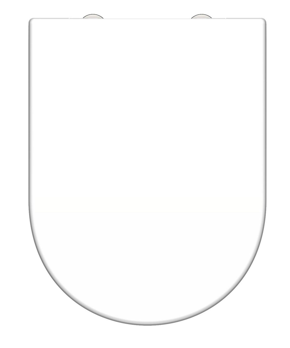 WC SEDADLO WHITE - biela, plast (34,5/2/45,5cm) - Schütte