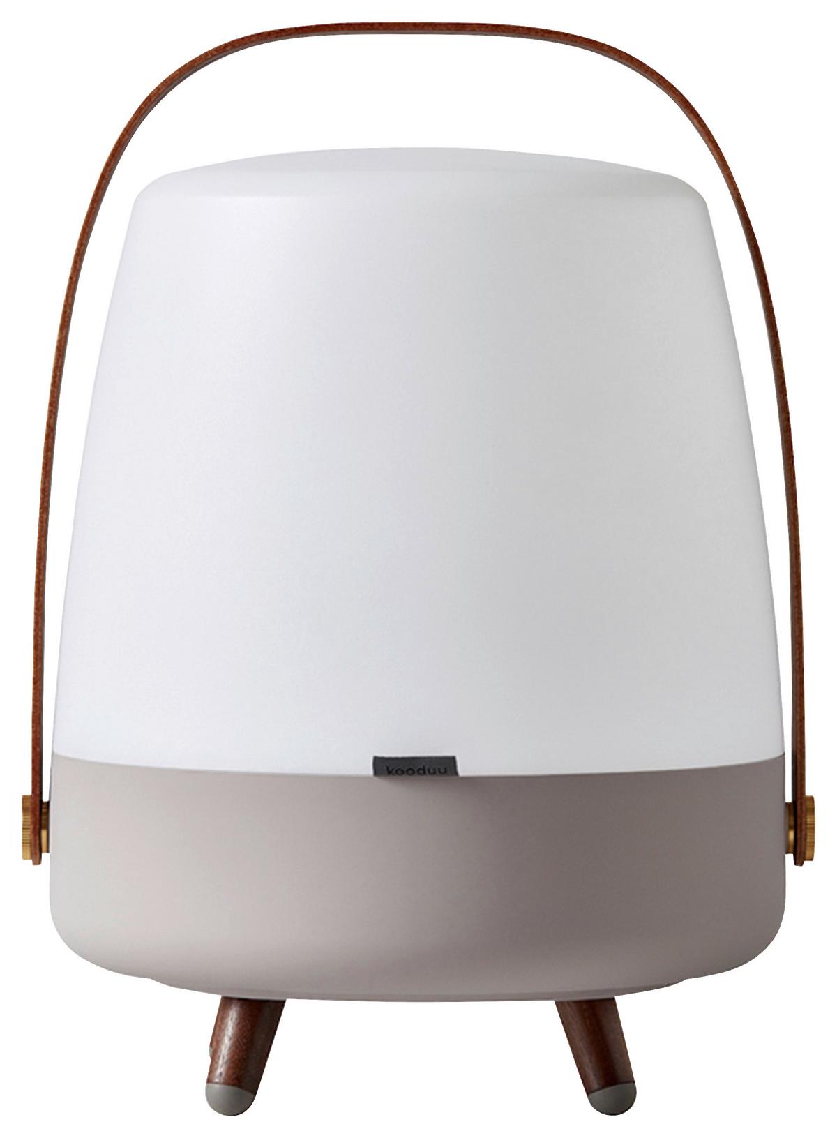 Akku-tischleuchte Kooduu Lpsea - Braun, Design (28.9/39.7/28.3cm)