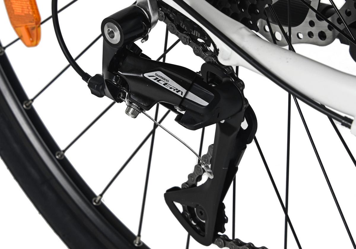 Trekkingrad Damen 28 Zoll - Weiß, Basics, Metall (25/140/60cm)