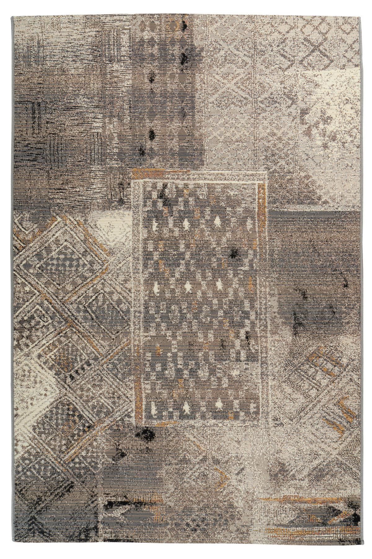 Outdoorteppich My Gobelina - Beige/Grau, Design, Textil (160/230cm) - Obsession