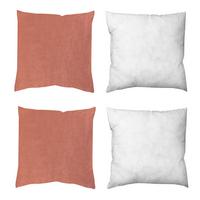 ZIERKISSEN Rosa 40x40 cm - Altrosa, Basics, Textil (40/40cm)