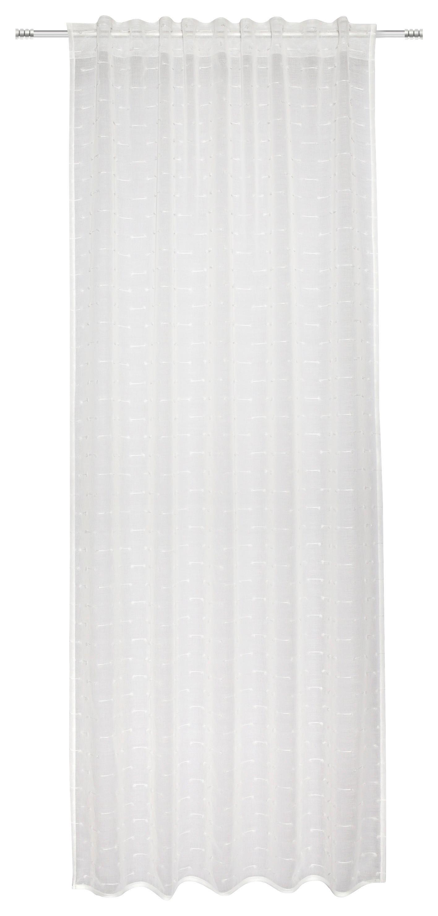 Vorhang mit Stangendurchzug Clara 140x245 cm Champagner