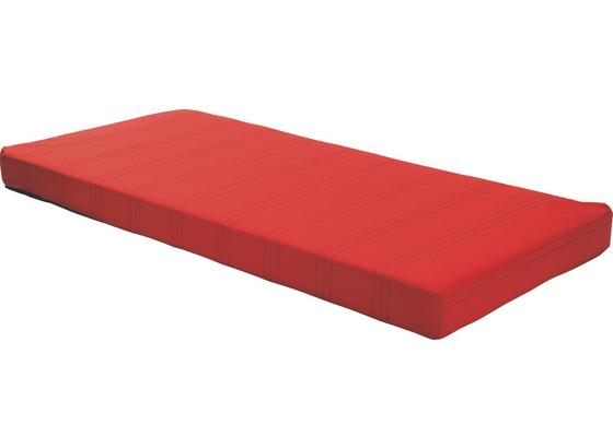 Bonellfederkernmatratze Kim 90x200 cm - Rot, MODERN, Textil (90/200cm)