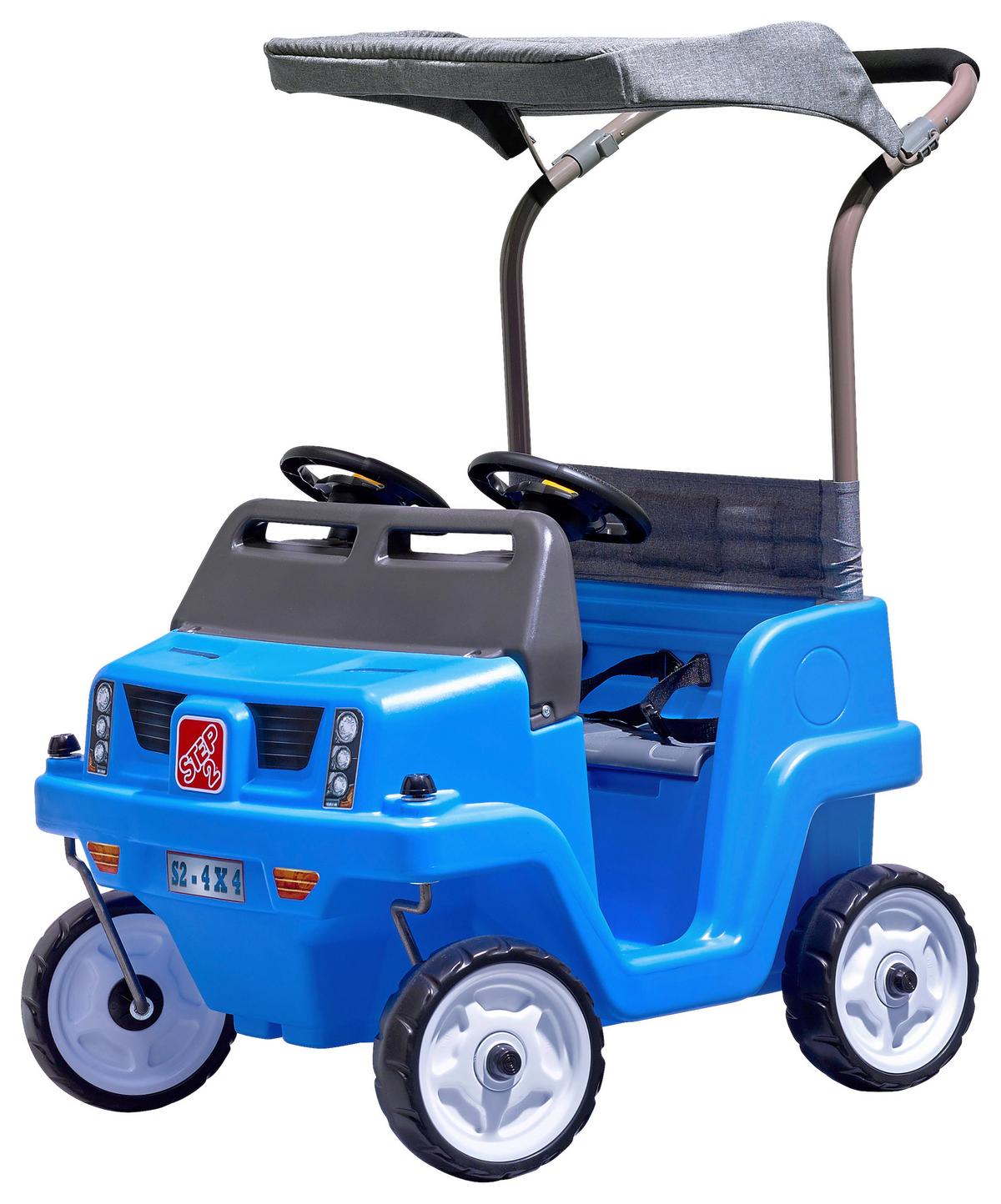 Kinderauto 483399 - Blau, KONVENTIONELL, Kunststoff (63,5/99,1/88,9cm) - Ambia Garden