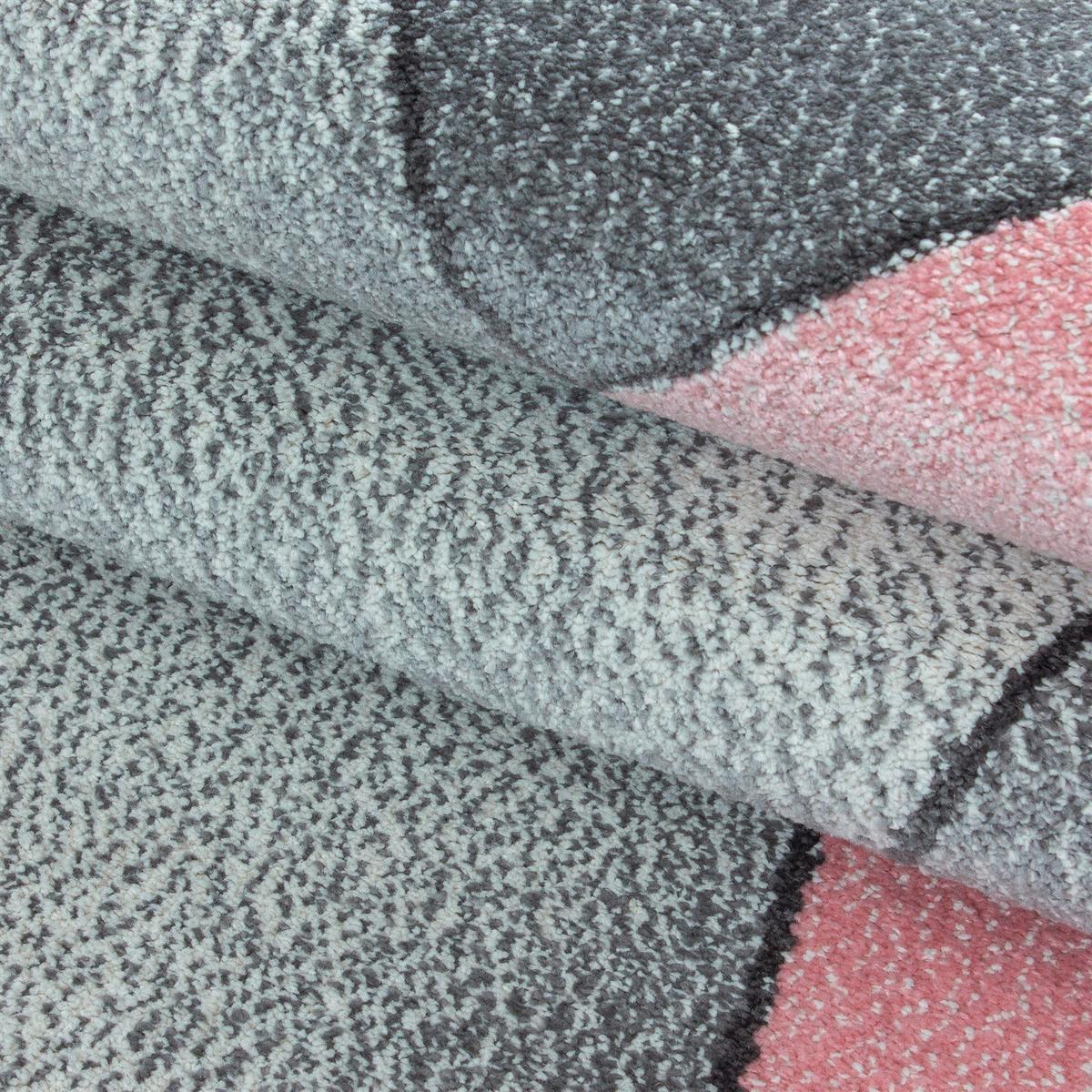 Webteppich Beta - Rosa, Basics, Textil (200/290cm) - Novel