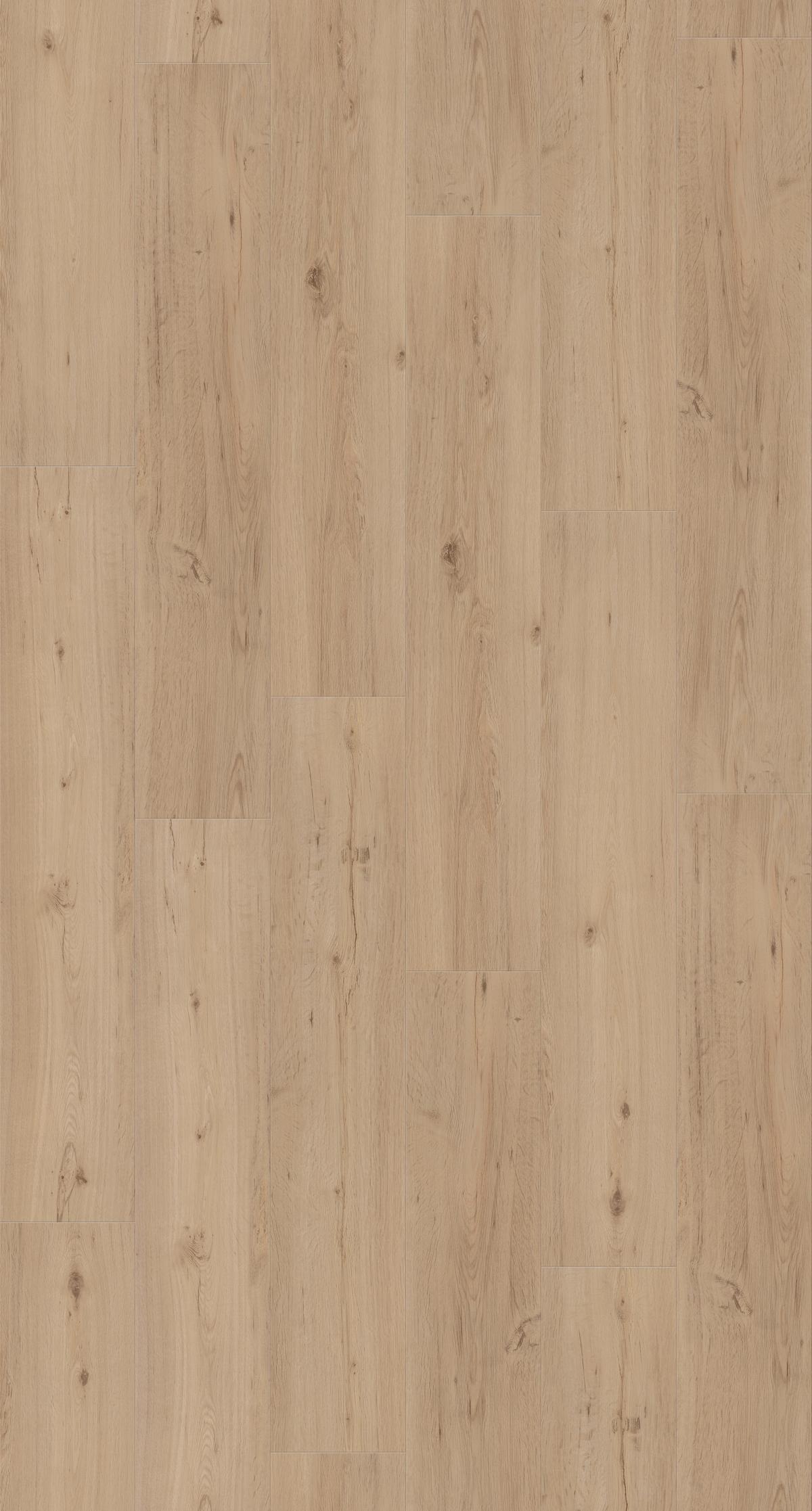 Designboden Eiche Geschliffen Holzstruktur - Hellbraun/Eichefarben, Basics, Holzwerkstoff/Kunststoff (120,7/21,6/0,96cm) - Parador