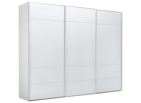Skříň S Posuvnými Dveřmi Sonate Lucca - bílá, Lifestyle, kompozitní dřevo/sklo (298/222/68cm) - Premium Living Skříň S Posuvnými Dveřmi Sonate Lucca - bílá, Lifestyle, kompozitní dřevo/sklo (298/222/68cm) - Premium Living