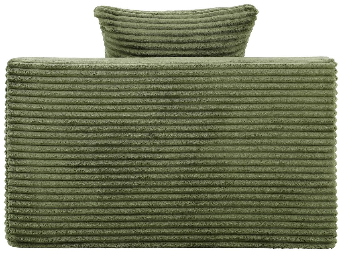 Sessel Astra Grün B: 106 cm - Grün, Design, Textil (106/60/100cm) - P & B