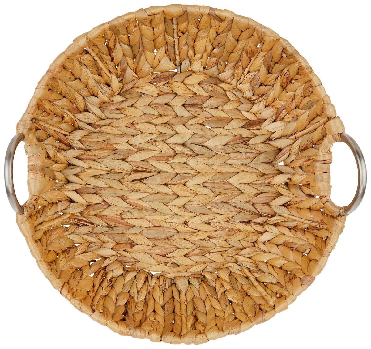 Dekoschale Algimantas L Naturfarben DxH: 38x17 cm - Naturfarben, Basics, Naturmaterialien/Metall (38/17cm) - Ondega