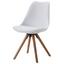 Stolička Lilly - farby dubu/biela, Moderný, drevo/plast (48/81/57cm) - Modern Living Stolička Lilly - farby dubu/biela, Moderný, drevo/plast (48/81/57cm) - Modern Living