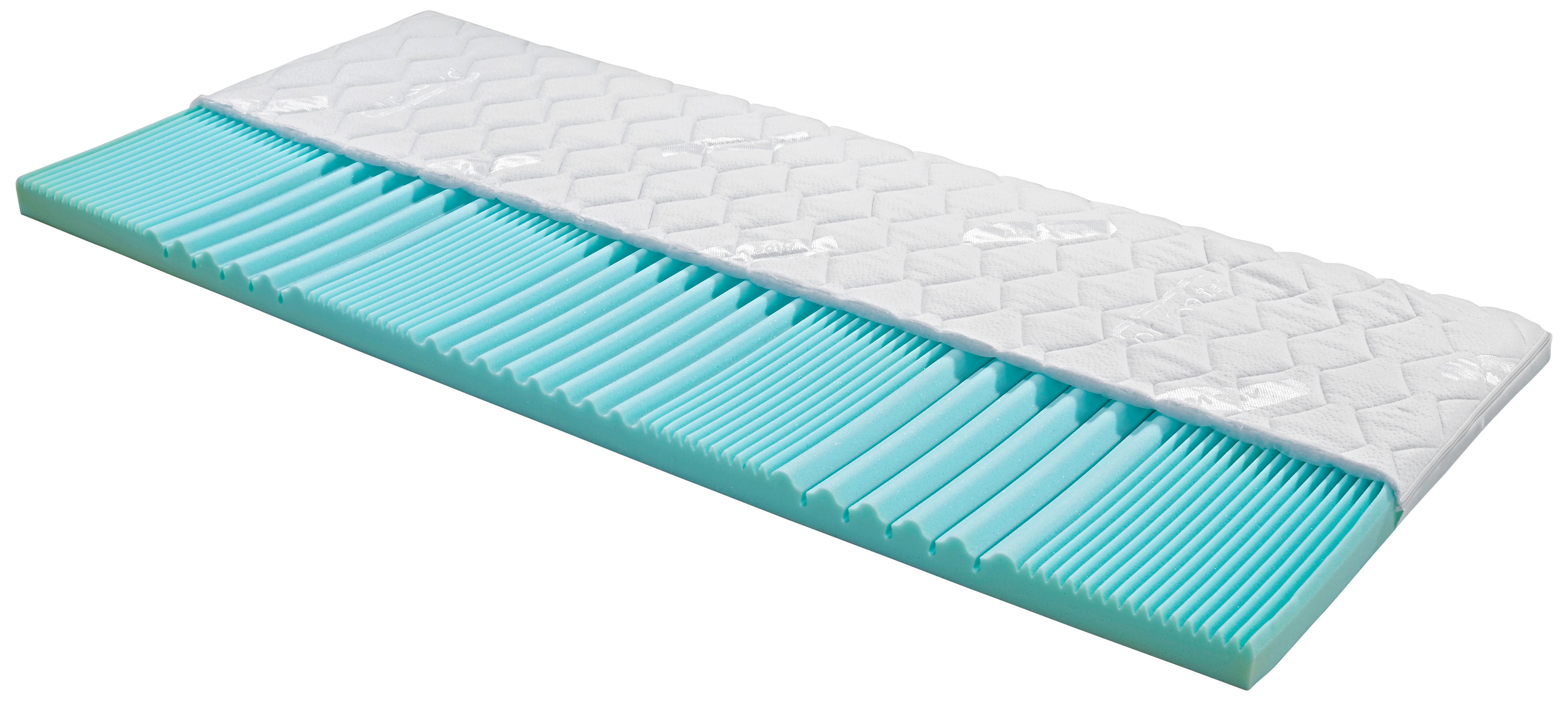 Vrchní matrace GAMMA studená pěna, 120x200cm - bílá, textil (120/200cm) - Primatex