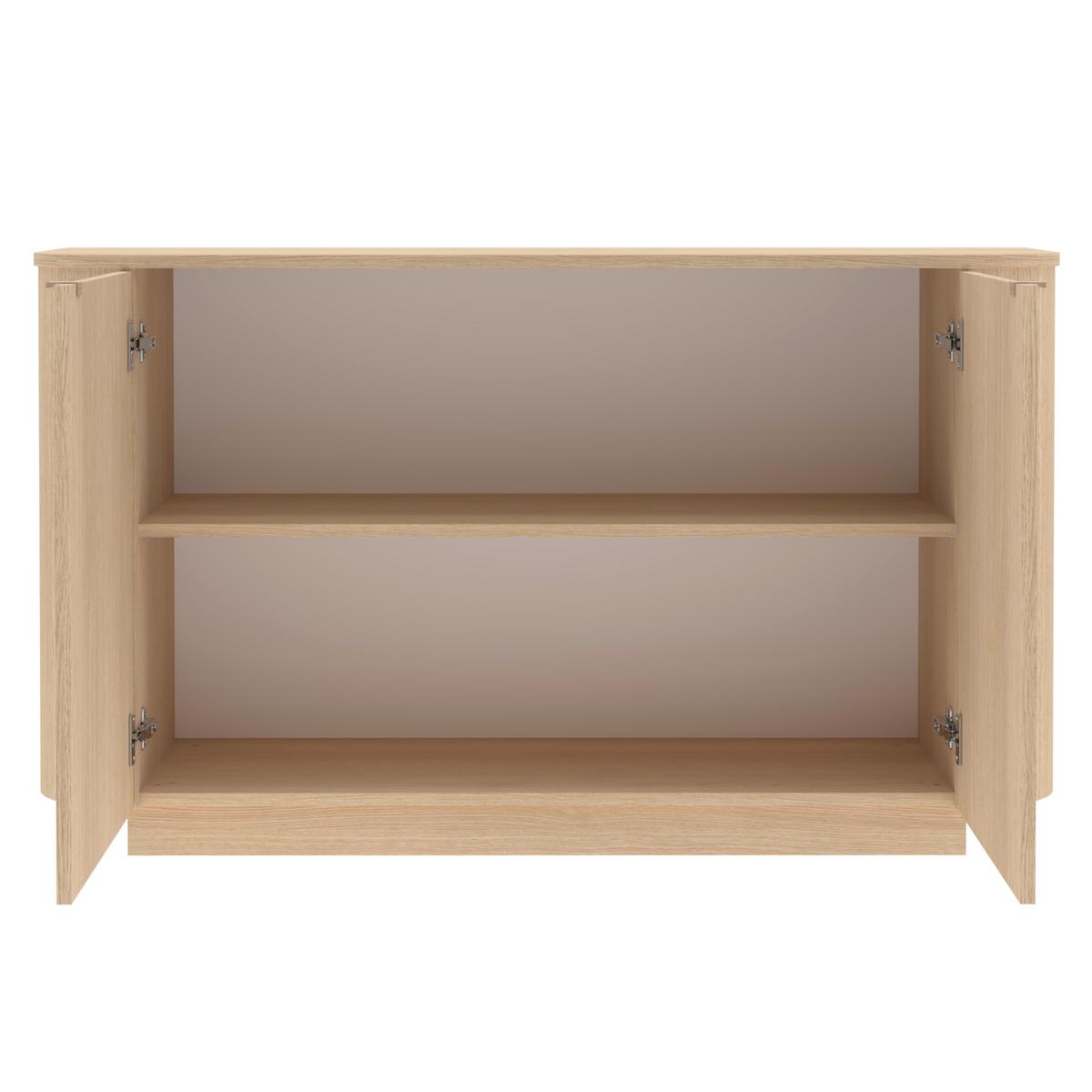 Sideboard Adriatico Eichefarben B: 131 cm - Eichefarben, Design, Holzwerkstoff (131/76/43cm) - MID.YOU