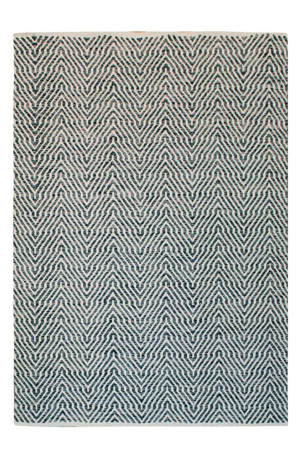 Flachwebteppich Aperitif Grau, 120x170 cm - Grau, KONVENTIONELL, Textil (120/170cm)