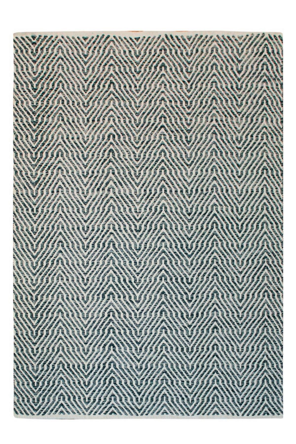 Flachwebteppich Aperitif Grau, 160x230 cm - Grau, LIFESTYLE, Textil (160/230cm)