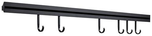 VEŠIAK NA KUCHYNSKÉ POTREBY SISTANT ZÁVESNÝ SYSTÉM - čierna, Modern, kov (90cm) - Sistant