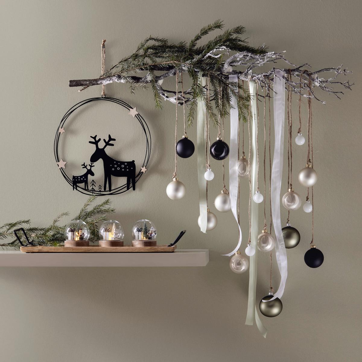 NÁSTĚNNÁ POLICE ANJA -SB- - béžová, Moderní, kompozitní dřevo (80/3,8/23,5cm) - Mömax