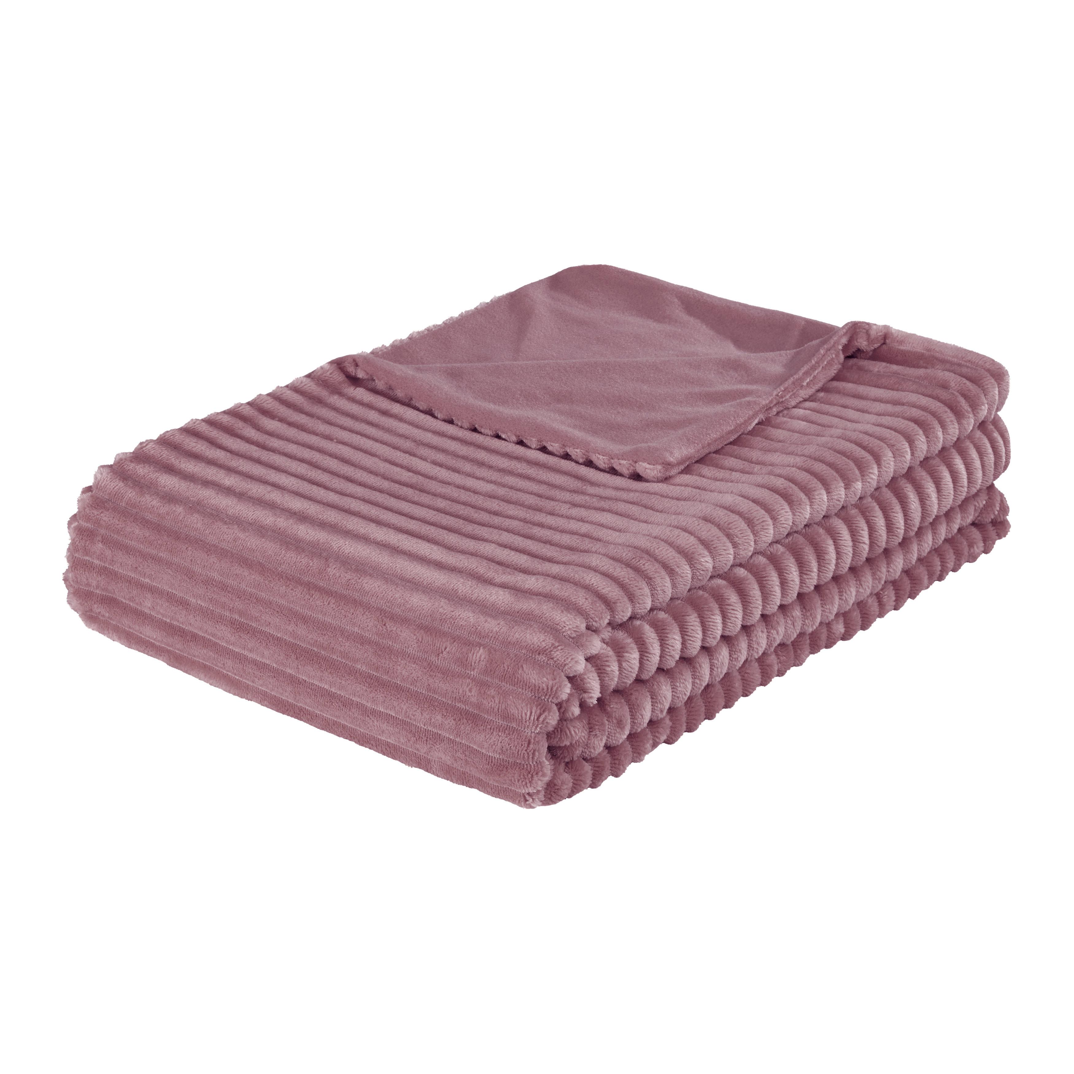 MĚKKÁ DEKA CONNI - světle fialová, Moderní, textil (140/200cm) - Modern Living