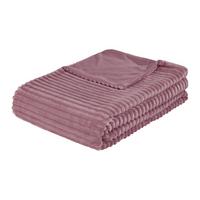 MĚKKÁ DEKA CONNI - světle fialová, Moderní, textil (140/200cm) - Modern Living