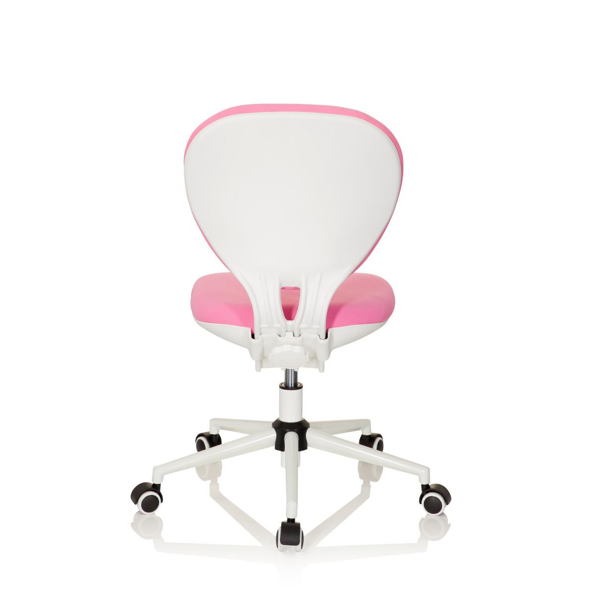 Jugenddrehstuhl Kid Vivo Stoff Pink - Pink, Basics, Kunststoff (43/82-95/56cm) - MID.YOU