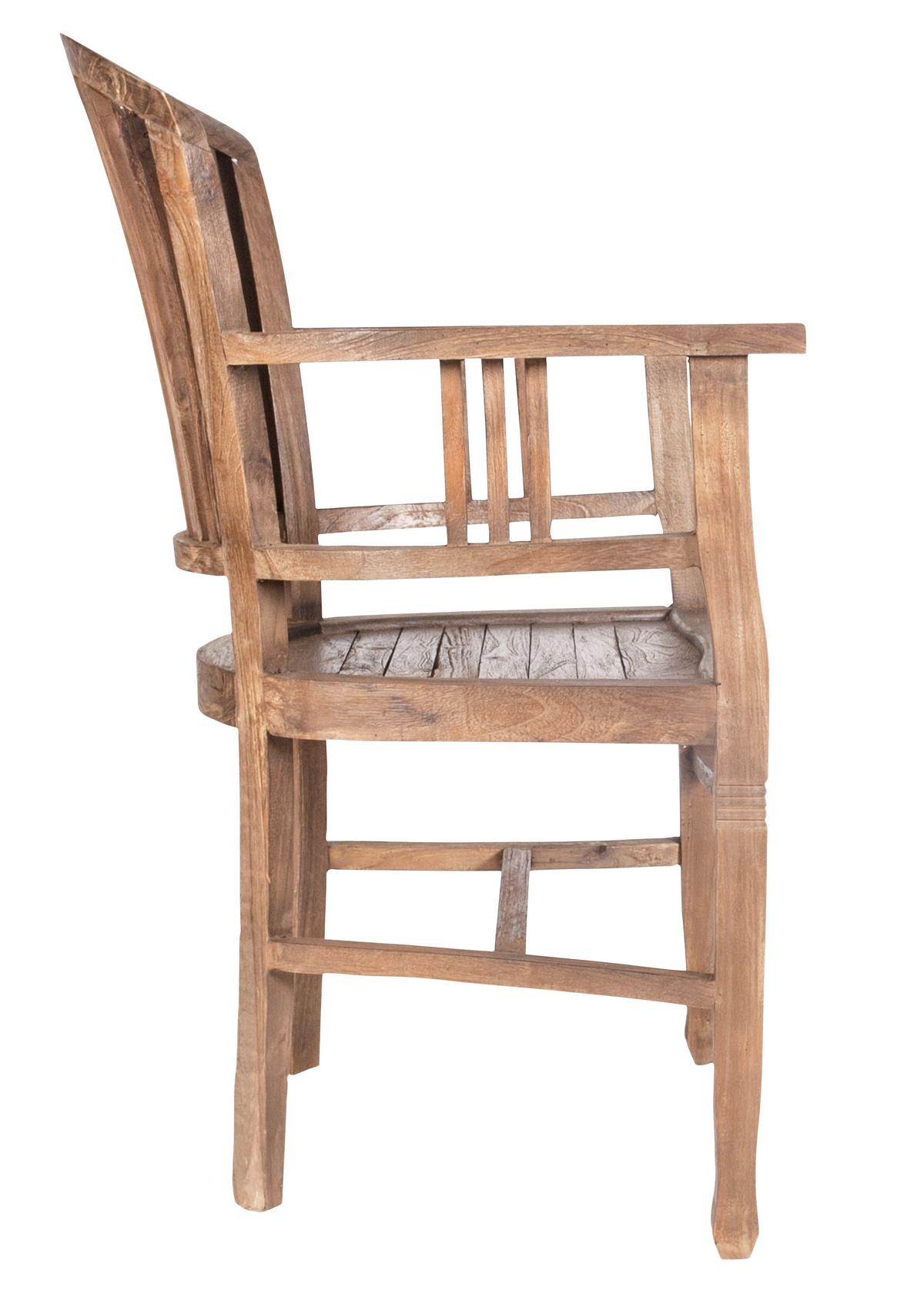 ARMLEHNSTUHL Naturfarben B: 55cm - Naturfarben, MODERN, Holz (55/95/55cm) - MID.YOU