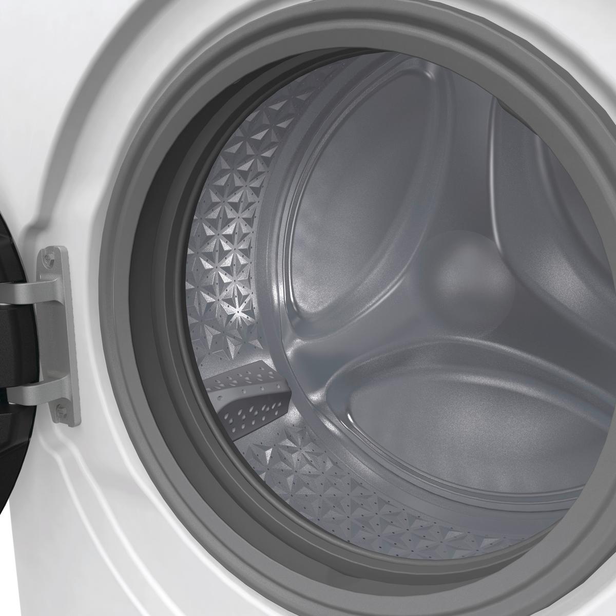 Waschmaschine Wnhpi64saps - Schwarz/Weiß, Basics, Glas/Kunststoff (59,5/84,5/43,5cm) - Gorenje