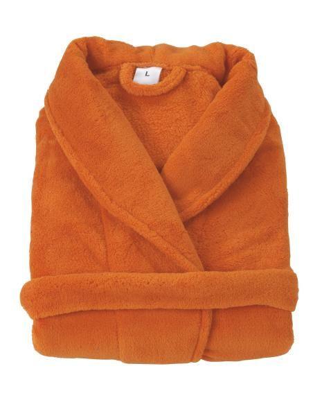 Fürdőköpeny Terra - Narancs, konvencionális, Textil - Ombra