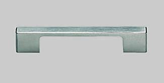 Metallgriff Edelstahlfarbig Griffe - Edelstahlfarben, MODERN, Metall - Vertico