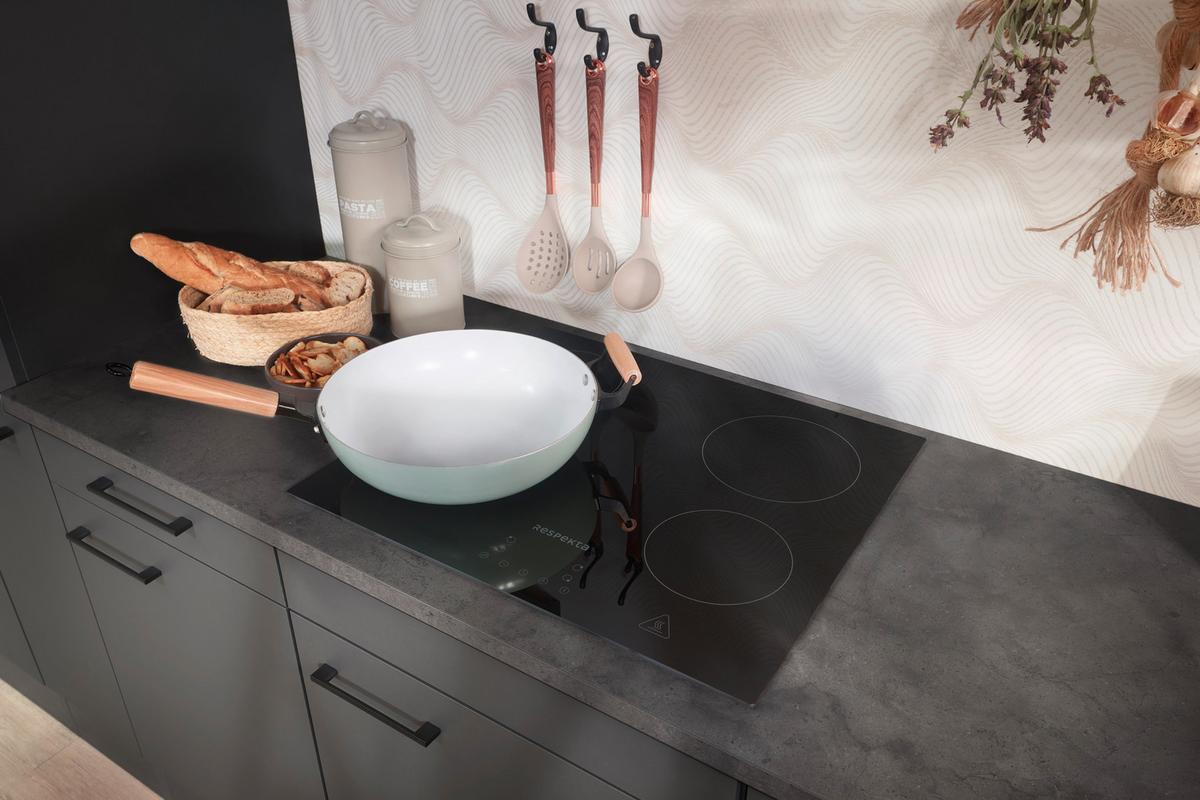 Eckküche Oliver Grau S: 280x172 Cm - Grau, Design, Holzwerkstoff (280/172cm) - Respekta