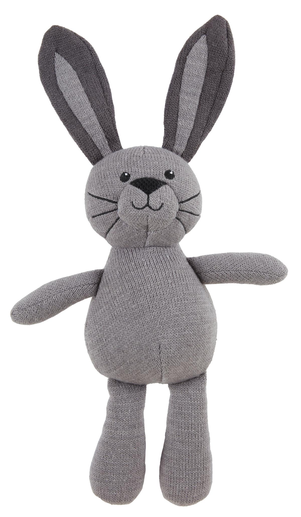 PLYŠÁK Sally, v: 44cm, šedá - šedá, Konvenční, textil (44cm) - Modern Living