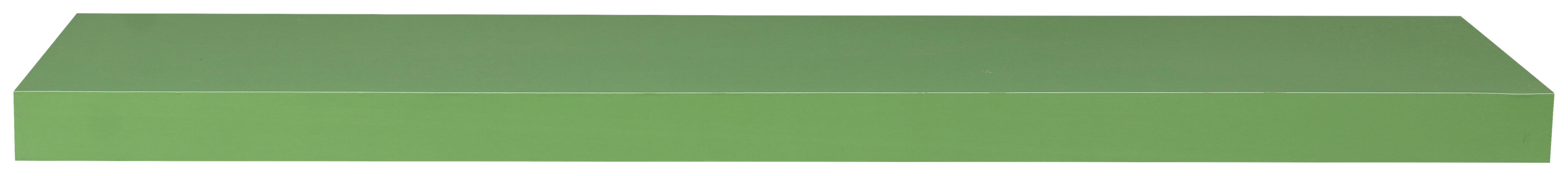 Wandboard Simple B:80cm, Grün - Grün, MODERN, Holzwerkstoff/Kunststoff (80/3,8/23,5cm)
