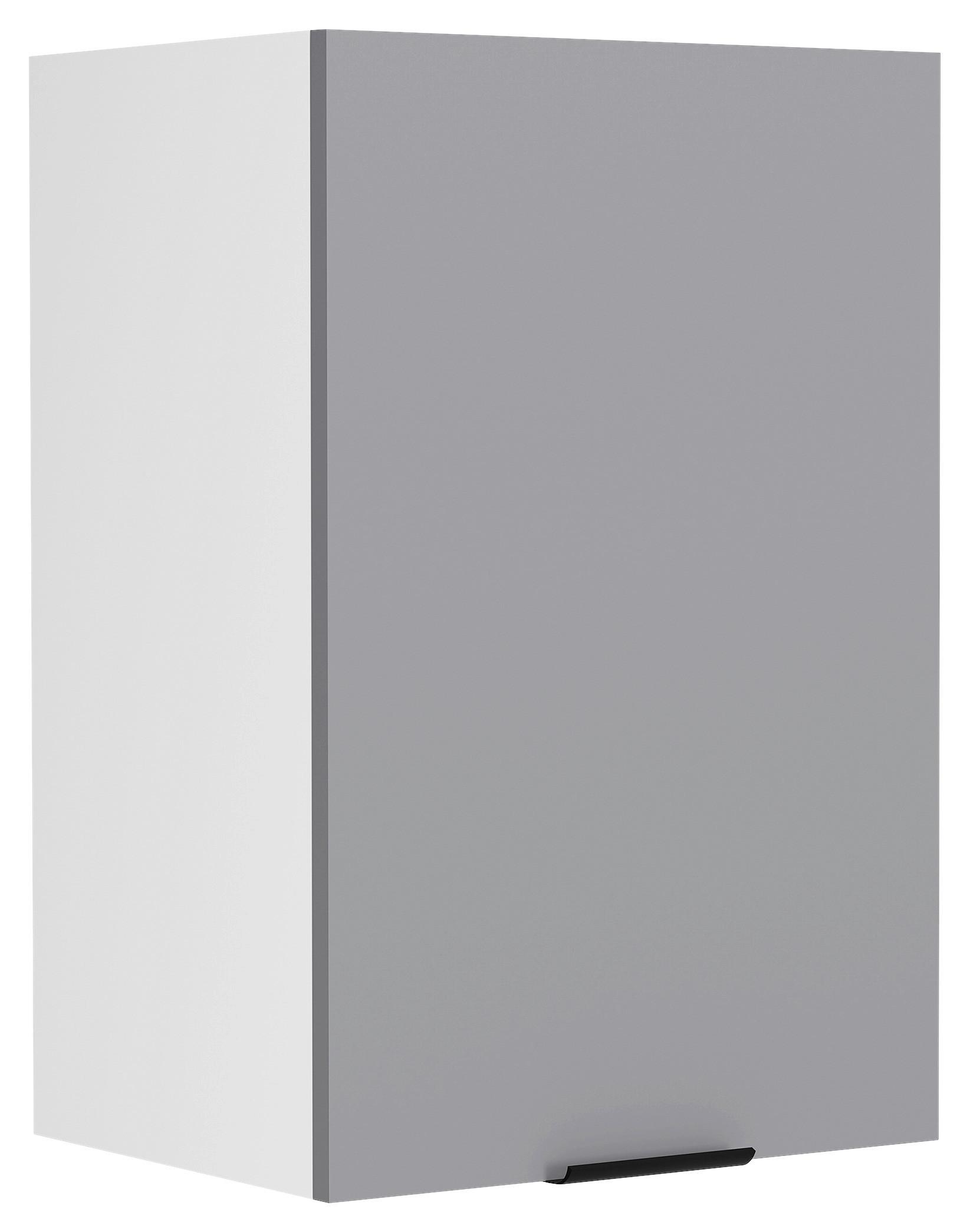 Küchenoberschrank Fasola Weiß/Anthrazit B: 40 cm