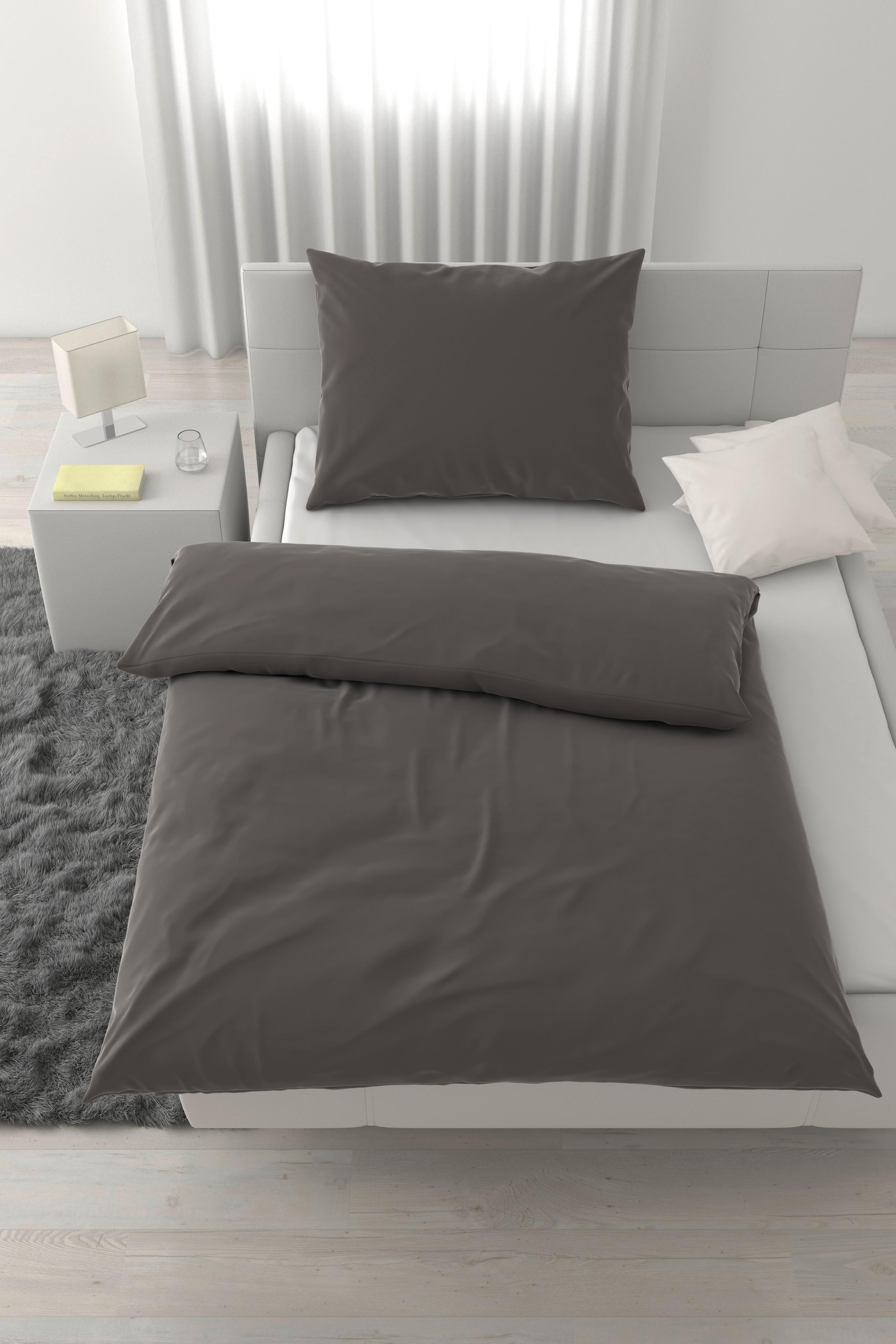 POVLEČENÍ XENIA UNI - antracitová, Moderní, textil (140/200cm) - Premium Living
