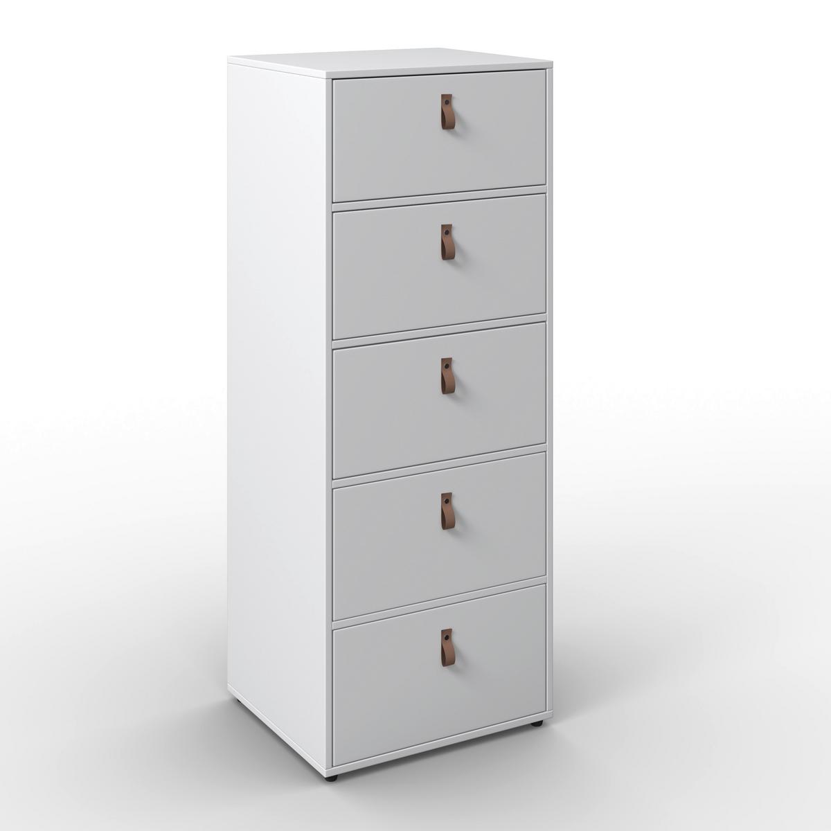 Komoda MICK - hnedá/čierna, Modern, plast (46/119,5/40cm) - Modern Living