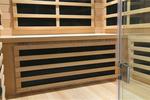 Infrarotkabine 2 Personen 120x105x190 cm Hemlock II - Basics, Holz (120/105/190cm)