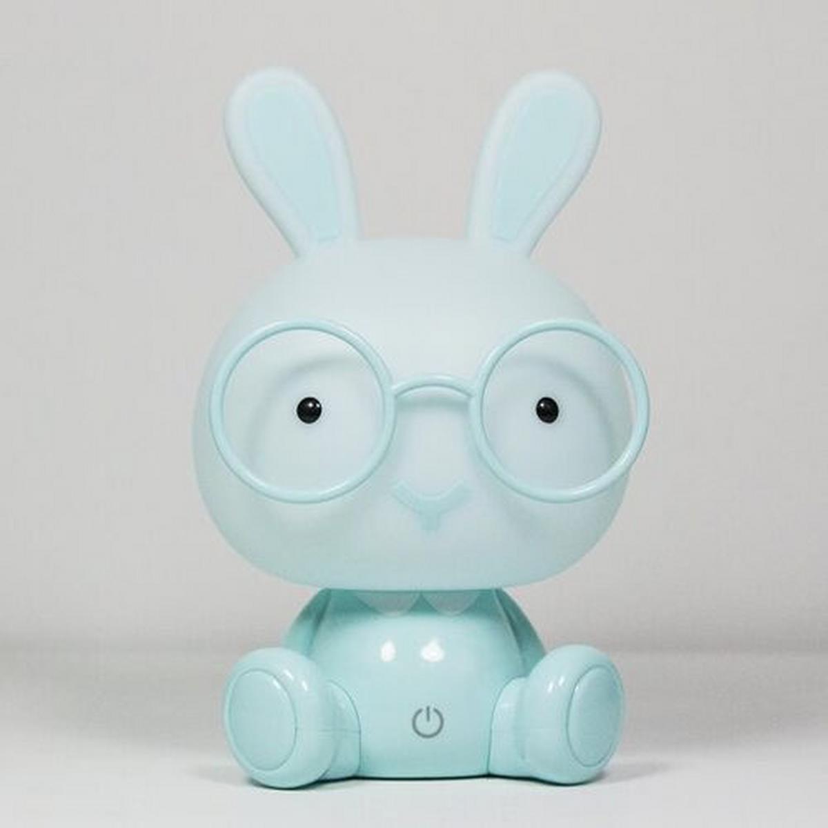 Kindertischleuchte 071/lc - Hellblau, Basics, Kunststoff (14/14/22cm)