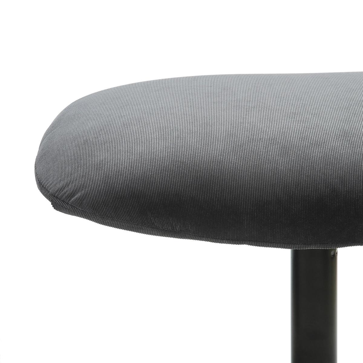 Sesselset Anthrazit B: 82 Cm - Anthrazit/Schwarz, MODERN, Textil (82/106/85cm) - Livetastic