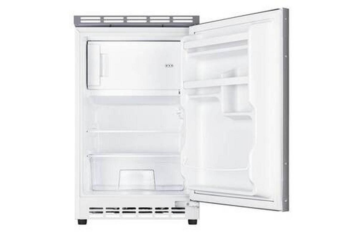 Minikuchyňa NEPAL vrátane spotrebičov a drezu - kašmírová/farba ušľachtilej ocele, Modern, kov/kompozitné drevo (150,5cm) - FlexWell