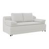 2-Sitzer-Sofa Mit Schlaffunktion Alice B: 202 cm - Schwarz/Weiß, MODERN, Textil (202/73-92/105cm) - Luca Bessoni