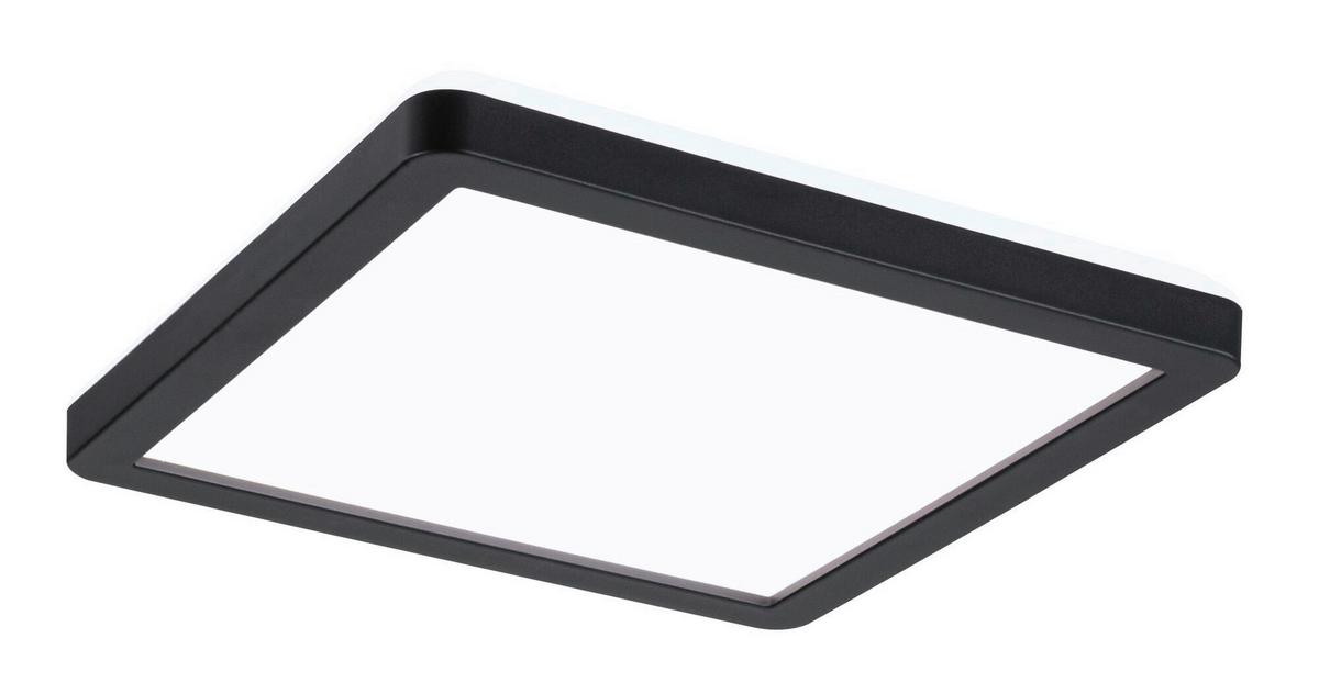 Led-paneel L: 19 Cm 71014 - Schwarz, Basics, Kunststoff (19/19/2,8cm) - Paulmann